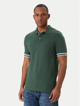 Guess Guess Polo M6GP60 K3076 Zielony Regular Fit