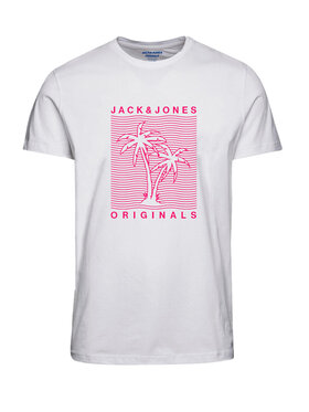Jack&Jones Junior Jack&Jones Junior Tricou 12239435 Alb Standard Fit