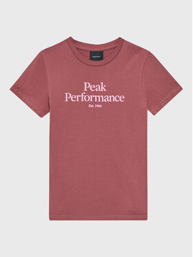 Peak Performance Peak Performance T-Shirt Jr Original G77697250 Różowy Regular Fit