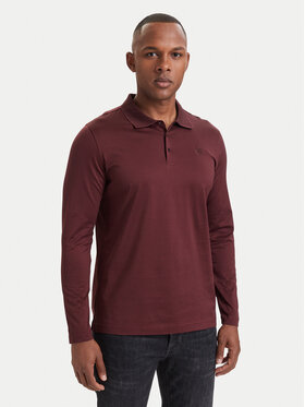 KARL LAGERFELD KARL LAGERFELD Polokošeľa 745000 564200 Bordová Regular Fit