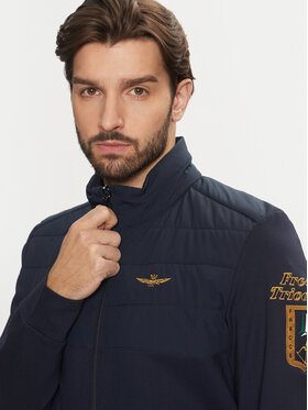 Aeronautica Militare Prijelazna Jakna 242AF495F559 Tamnoplava Regular Fit