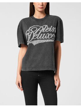 PHILIPP PLEIN PHILIPP PLEIN T-Shirt 26519 Czarny Over Fit