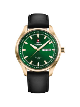 Swiss Military by Chrono Swiss Military by Chrono Zegarek SM34116.07 Czarny