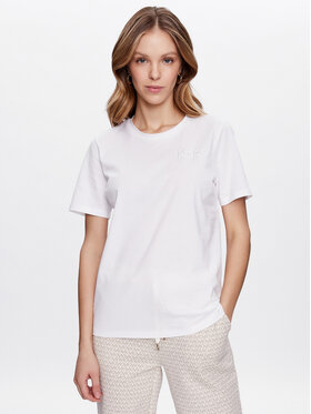 MICHAEL Michael Kors MICHAEL Michael Kors Tricou MR3510497J Alb Regular Fit
