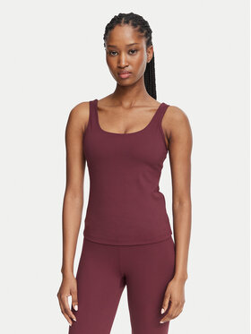 Guess Guess Top V6BP09 K6727 Bordowy Slim Fit