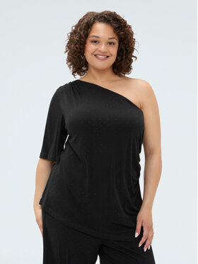 Fiorella Rubino Fiorella Rubino T-Shirt G026L009423N033 Czarny Regular Fit
