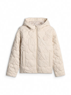 4F 4F Kurtka puchowa OUTERWEAR Kremowy Regular Fit