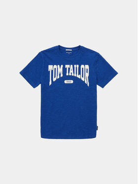 Tom Tailor Tom Tailor Тишърт 1037515 Син Regular Fit