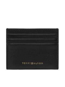 Tommy Hilfiger Tommy Hilfiger Etui pentru carduri Th Seasonal Cc Holder AM0AM14789 Negru