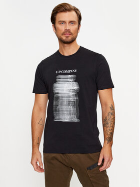 C.P. Company C.P. Company T-Shirt 15CMTS242A 006586W Μαύρο Regular Fit