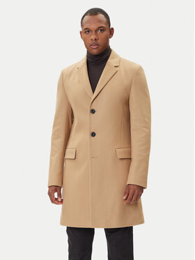 HUGO HUGO Vuneni kaput Migor2541 50546528 Bež Slim Fit