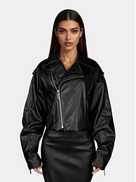 MADE BY SOCIETY MADE BY SOCIETY Kurtka anorak CORE FRAGMENT Jacket - J27224 Czarny Basic Fit