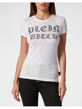 PHILIPP PLEIN PHILIPP PLEIN T-shirt 2337 Bianco Skin Tight Fit