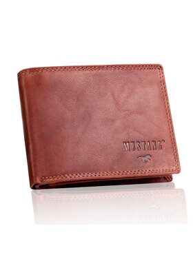 Mustang Mustang Portfel DENIMO WALLET Brązowy
