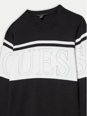 Guess Džemper Haljina J4YK04 Z3GW0 Crna Regular Fit