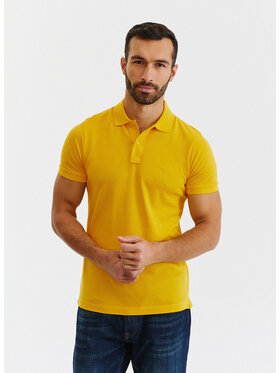Pako Lorente Pako Lorente Polo P23SF-TX-001 Żółty Regular Fit