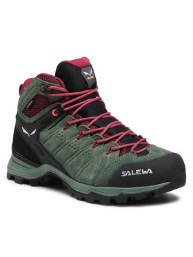 Salewa Salewa Трекінгові черевики Ws Alp Mate Mid Wp 61385-5085 Зелений