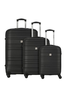 CHECK.IN CHECK.IN Komplet walizek 319232 Czarny