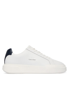 Calvin Klein Calvin Klein Sneakers Chunky Cupsole Laceup Lth YM0YM01344 Alb