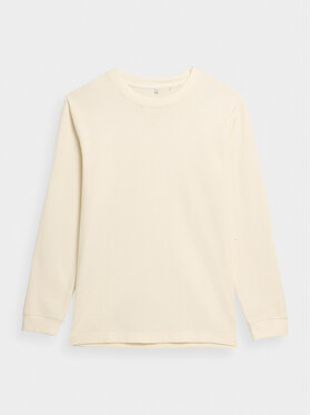 Outhorn Outhorn Longsleeve OTHAW23TLONM183 Εκρού Regular Fit