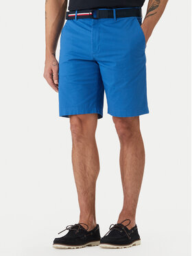 Tommy Hilfiger Tommy Hilfiger Komplet szorty i pasek Denton MW0MW42349 Niebieski Slim Fit