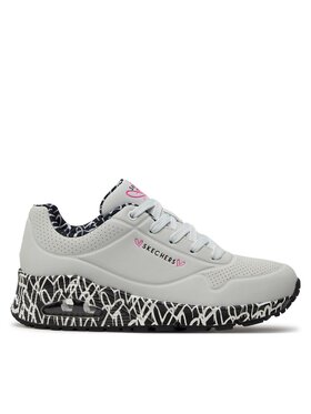 Skechers Skechers Sneakersy Skechers Uno-Loving Love Biały