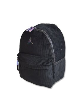 Jordana Jordana Plecak Szkolny Corduroy Girls Mini Backpack Czarny