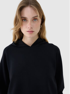 4F 4F Bluza COMMON GROUND Czarny Regular Fit