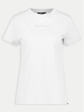 Didriksons Didriksons T-shirt Ingarö 505542 Bianco Regular Fit
