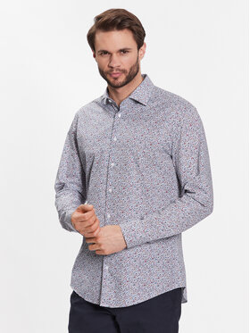 Seidensticker Seidensticker Košeľa 01.640820 Červená Slim Fit