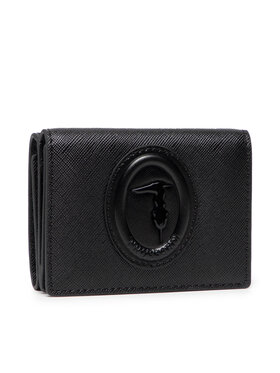 Trussardi Trussardi Kis női pénztárca Dahlia Continental 75W00295 Fekete