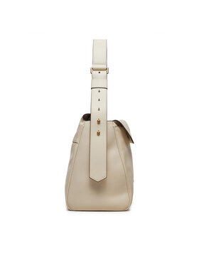 Pinko Ročna Torba Leaf Hobo Big PE 24 PLTT 101705 A0QO Bela