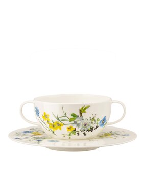 Rosenthal Rosenthal Bulionówka Alpejski Ogród Biały
