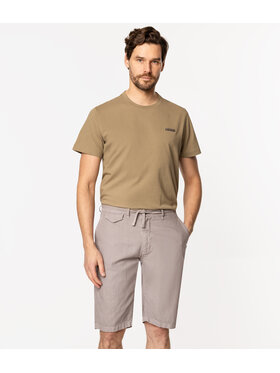 Lee Cooper Lee Cooper Bermudy MODLIN 3600 Szary Regular Fit