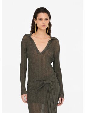 Liu Jo Liu Jo Maglione CF5154MS85OA4354 Verde Slim Fit