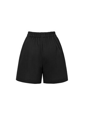 Love and Hate Love and Hate Szorty materiałowe Diune Czarny Ladies Fit