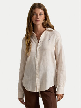 Polo Ralph Lauren Polo Ralph Lauren Πουκάμισο 211970730511 Μπεζ Classic Fit