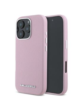 KARL LAGERFELD KARL LAGERFELD Etui na telefon Apple iPhone 16 Pro Max Różowy