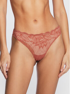 Calvin Klein Underwear Calvin Klein Underwear Stringové nohavičky 000QF6397E Ružová