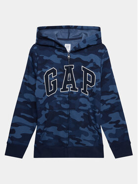 Gap Gap Bluza 419551-00 Niebieski Regular Fit