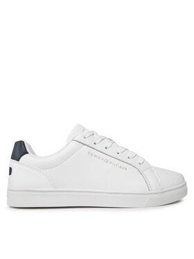 Tommy Hilfiger Tommy Hilfiger Сникърси Essential Cupsole Sneaker FW0FW07687 Бял