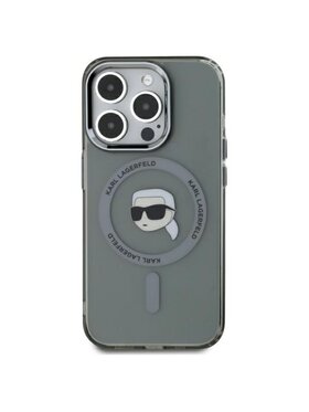 KARL LAGERFELD KARL LAGERFELD Etui na telefon Apple iPhone 15 Pro Max Czarny