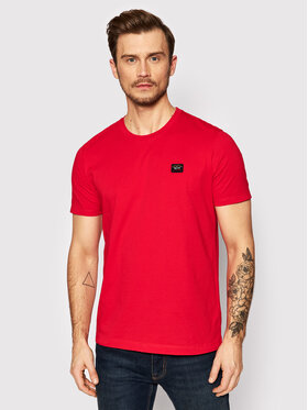Paul&Shark Paul&Shark T-Shirt C0P1002 Czerwony Regular Fit