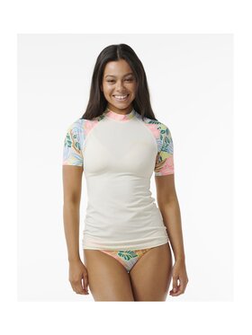 Rip Curl Rip Curl Koszulka do pływania Follow The Sun Upf 50 S/S Pomarańczowy