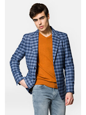 Lancerto Lancerto Marynarka Corley MA131123000019 Niebieski Slim Fit