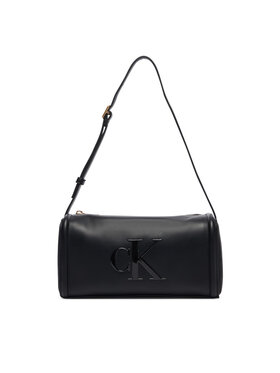 Calvin Klein Calvin Klein Handtasche Bold Ck Slouchy Shoulder Bag LV04F3894G Schwarz