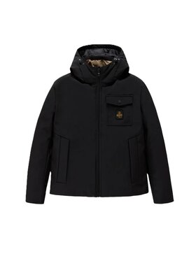 RefrigiWear RefrigiWear Μπουφάν χειμωνιάτικο Giubbotto Μαύρο Regular Fit