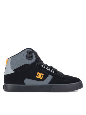 DC DC Sneakers PURE HIGH-TOP WC ADYS400043-XKNS Negru