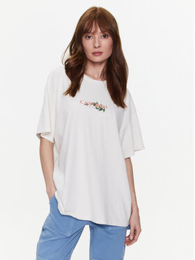 BDG Urban Outfitters BDG Urban Outfitters T-särk BDG CALIFORNIA ORANGE T 76488816 Valge Oversize