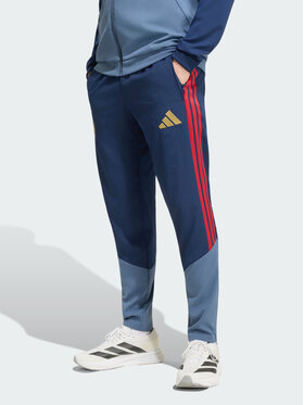 adidas adidas Spodnie materiałowe 168868 Niebieski jasny Regular Fit